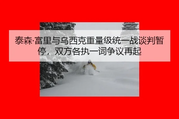 泰森·富里与乌西克重量级统一战谈判暂停，双方各执一词争议再起